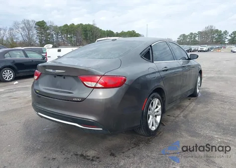 2015 Chrysler 200 Limited from USA, damaged, VIN 1C3CCCAB0FN637752